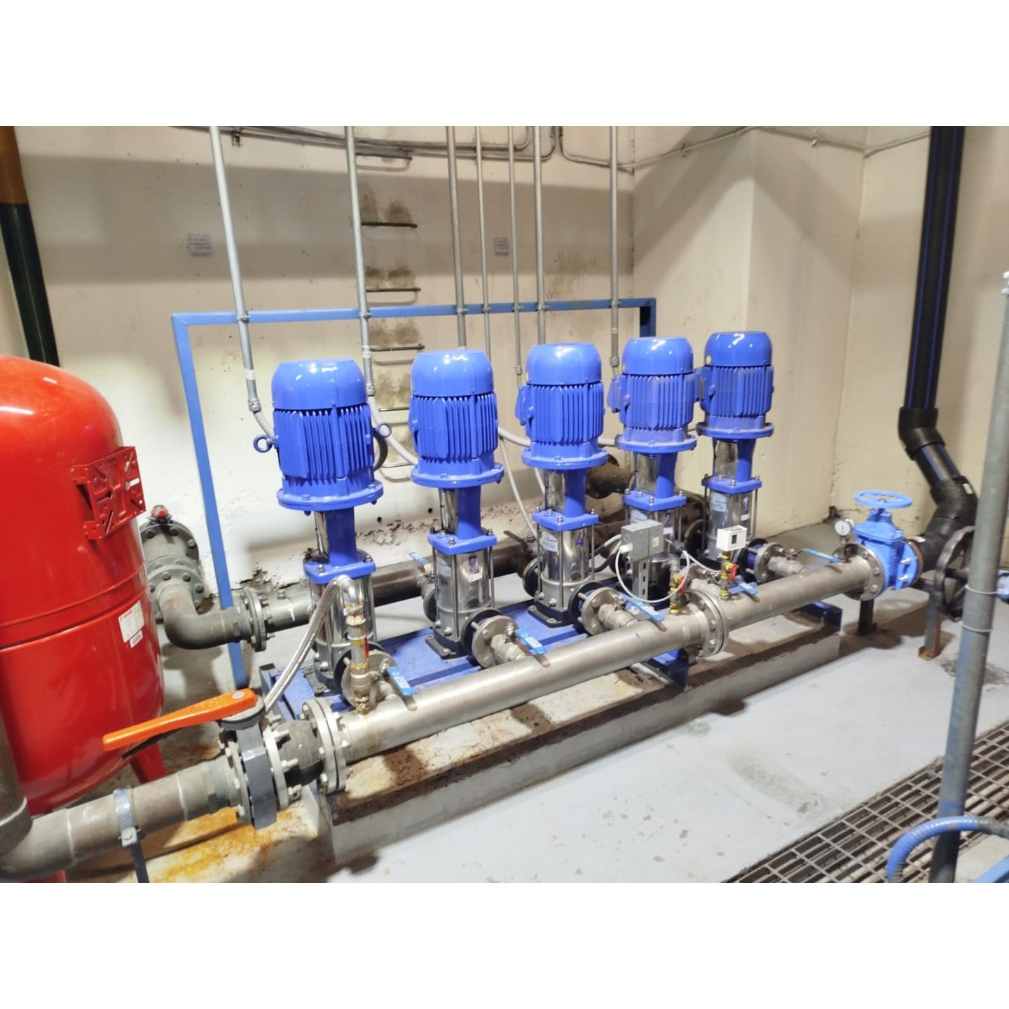 Sistema de bombeo - Mall