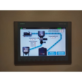 Automatización de sistema de dosificación de pellet con recetas