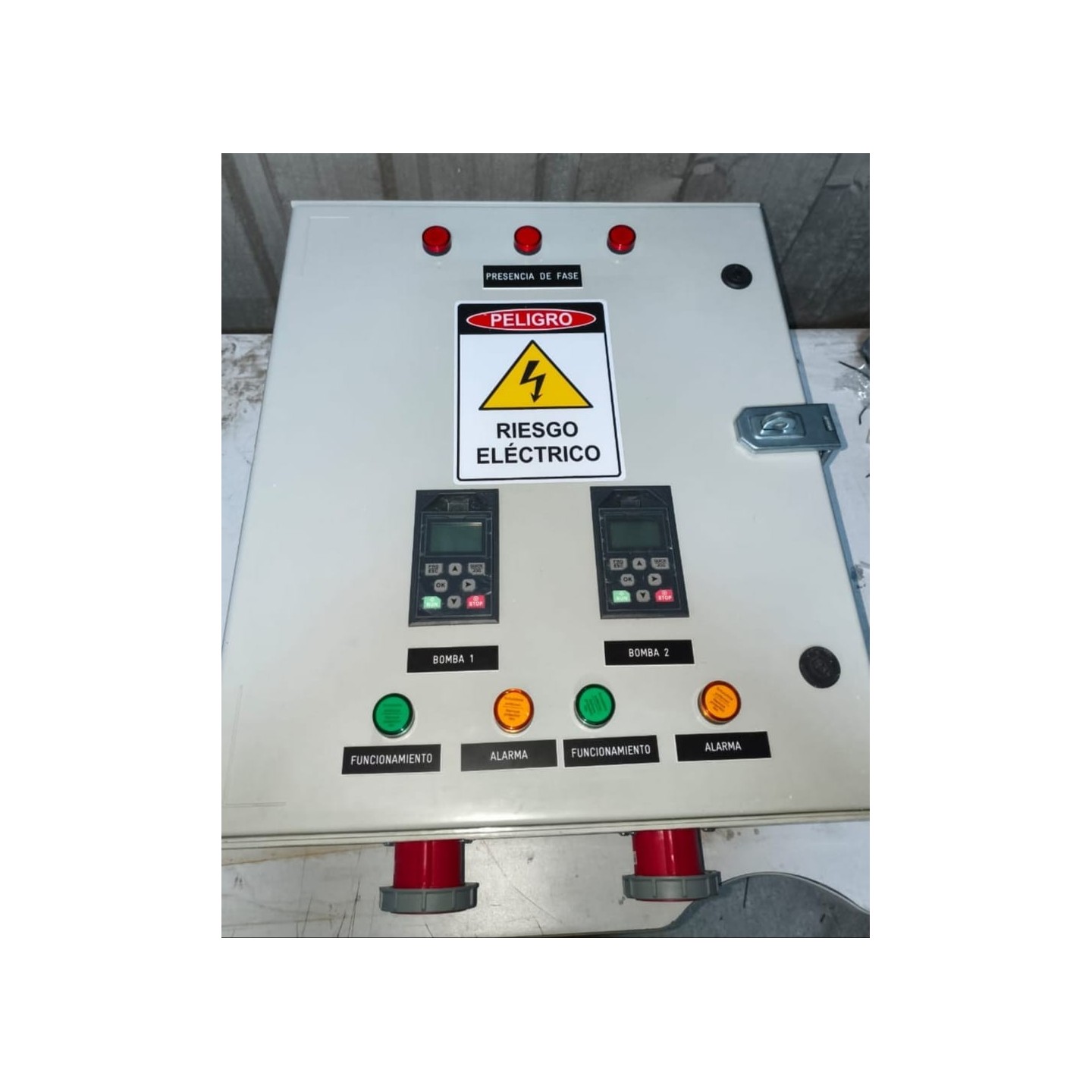 Armado de tablero eléctrico para control de bombas